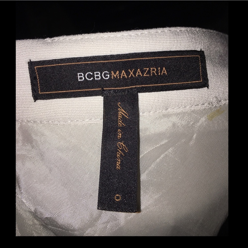 BCBG MaxAzria Light Grey Layered Pencil Skirt LOVE - Picture 6 of 7