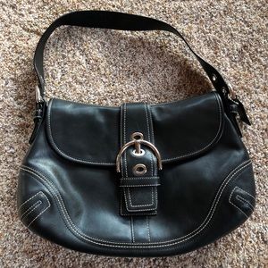 Authentic leather Coach purse