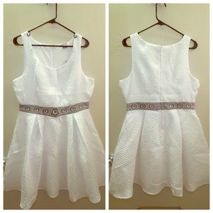 White Heruniverse Starwars Princess Leia Dress