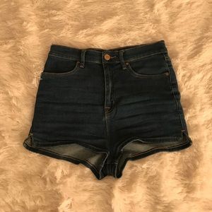 BDG Katie Super High Waist denim shorts