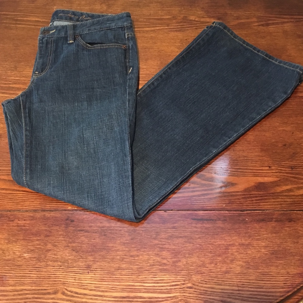 LOFT Modern Flare Jeans