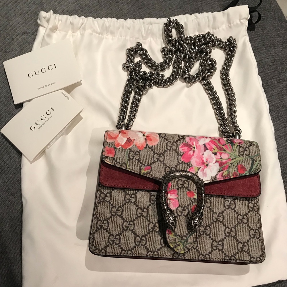 ❗SOLD ❗Gucci Mini Blooms Dionysus