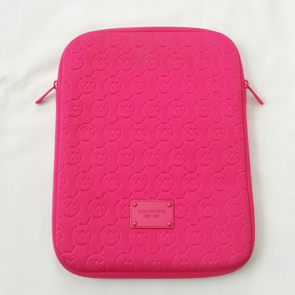 Michael Kors Pink Logo Ipad Case