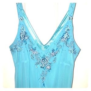 Welcome Spring embroidered flower & beaded dress