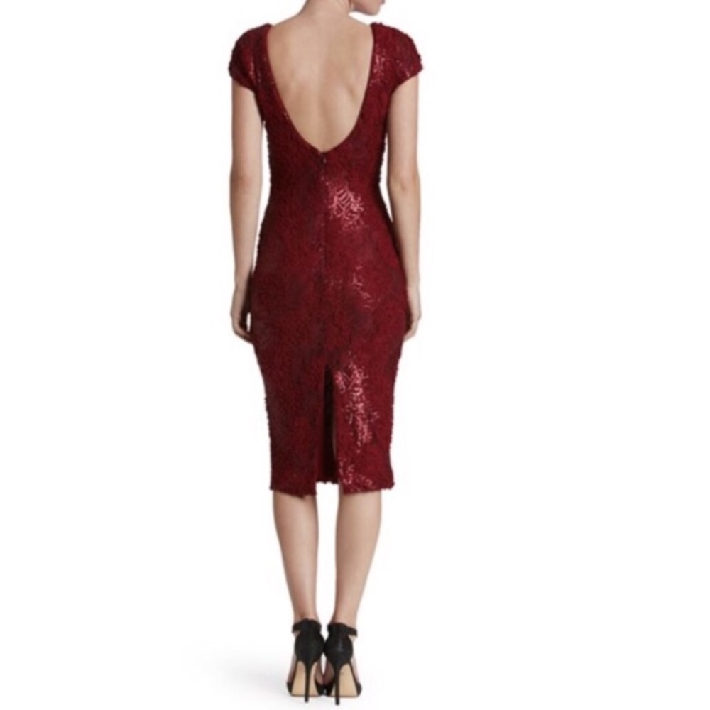 🎉 HOST PICK 🎉 Sequin & Lace Body Con Mini Dress - Picture 3 of 6