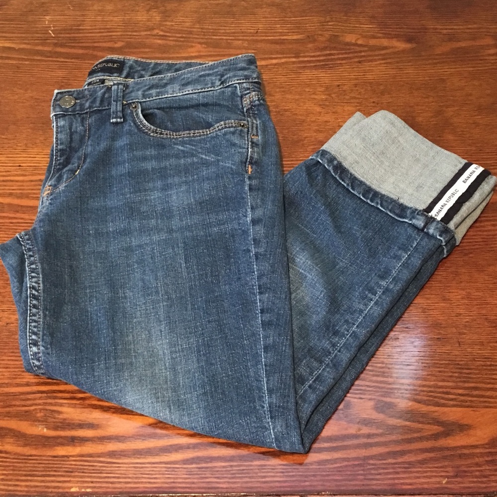 Banana Republic crop jeans