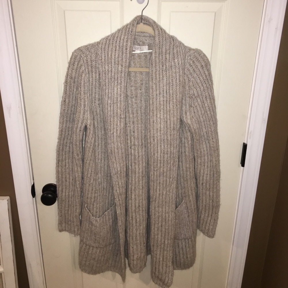 Chunky Wool Duster Cardigan