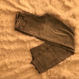 Madewell Skinny Skinny Washed Gray Jeans