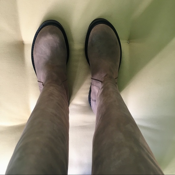 Rick Owens Higher Flat Boot Dark Dust Size 38 - Picture 3 of 8