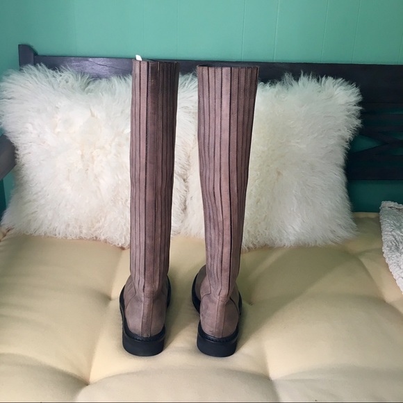 Rick Owens Higher Flat Boot Dark Dust Size 38 - Picture 6 of 8