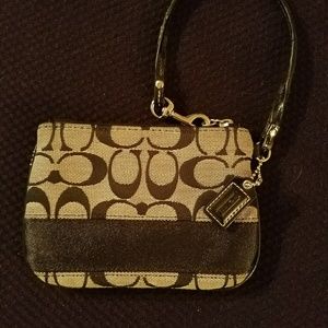 Coach wristlet