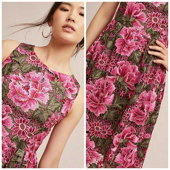 NWT,  Anthropologie, eri + ali Floral Lalia Dress - Picture 2 of 3