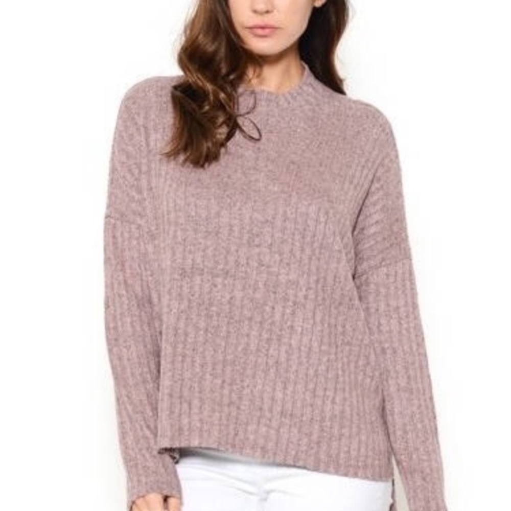Forget Her Long Sleeve Mock Neck Top