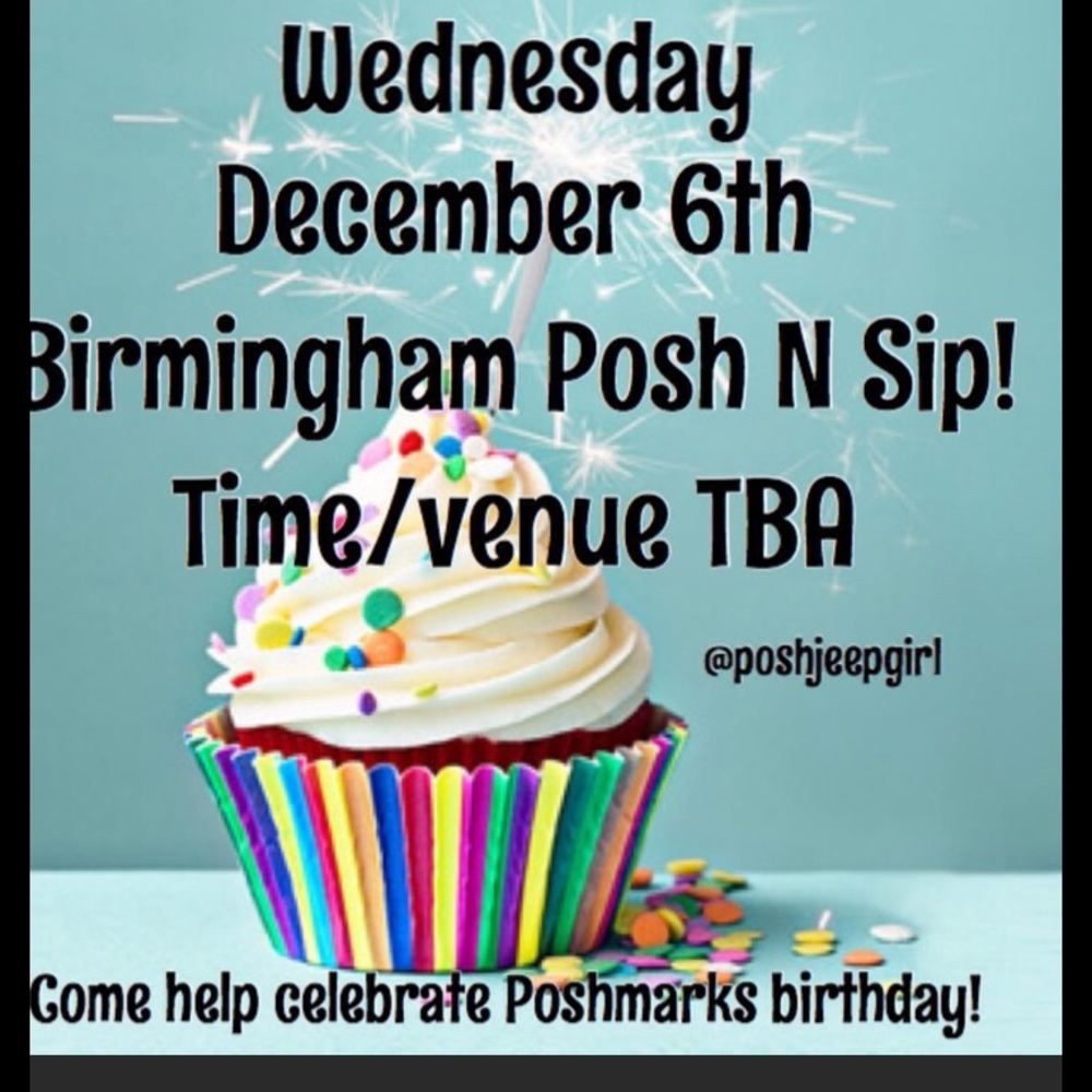 Poshmark's Birthday Celebration! B'ham Posh n Sip