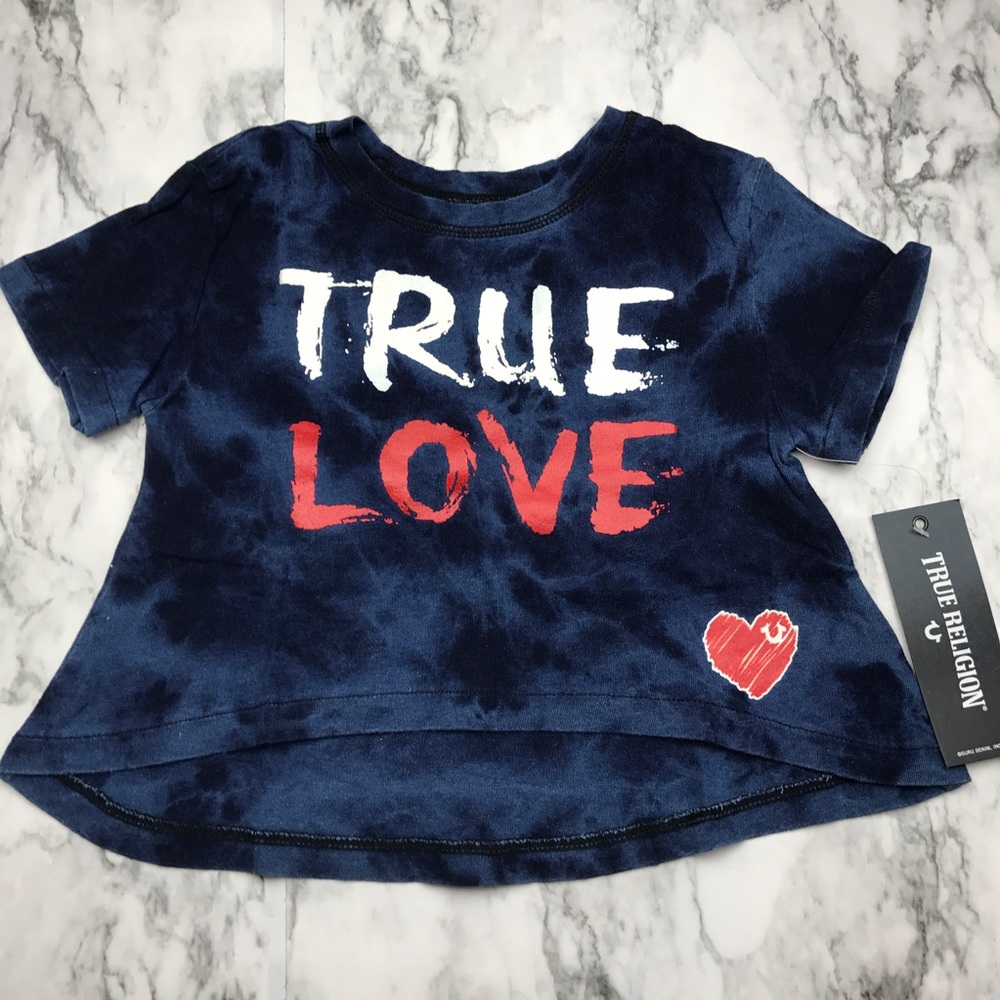 TRUE RELIGION toddler girls shirt
