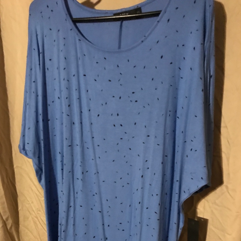 Blue with Navy Accent plus Top