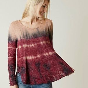 Gilded Intent Tie Dye Top Size L