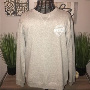 NWOT vs pink campus crew neck large