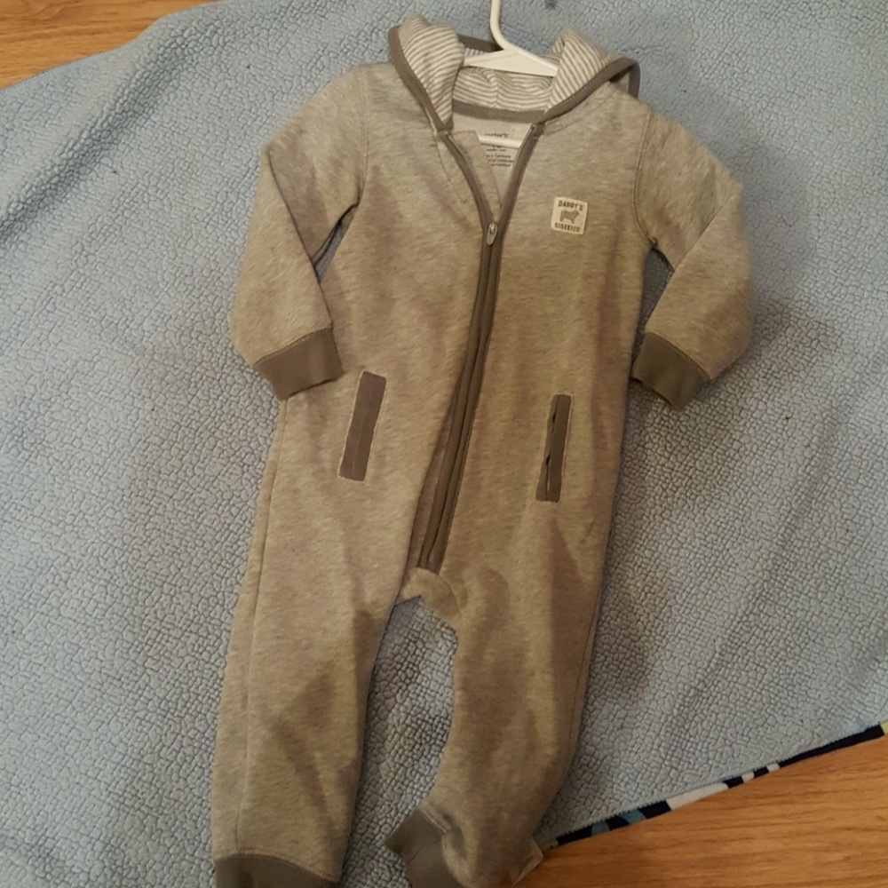 Baby puppy outer wear onesie like coverall