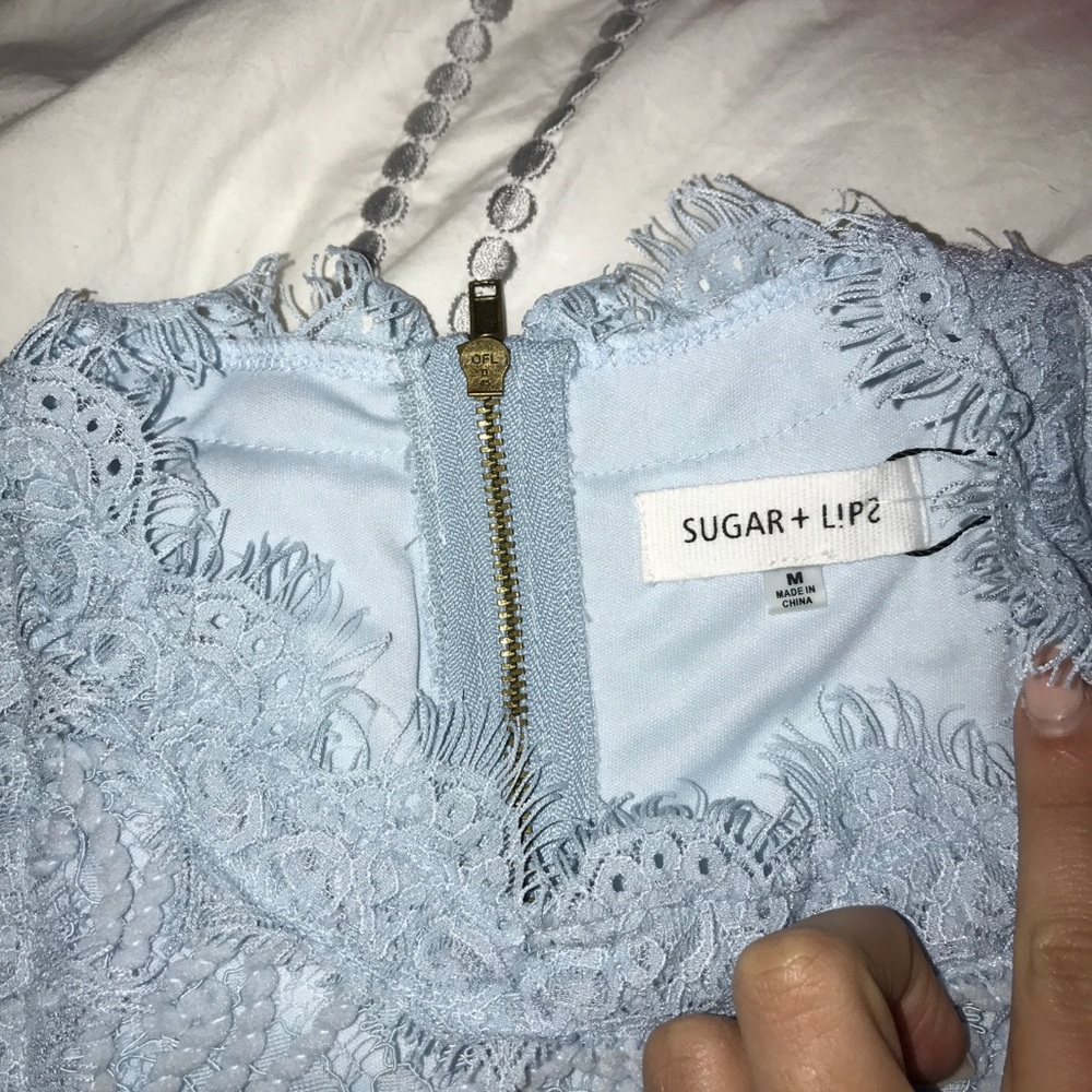 Lace top TOP ONLY - Picture 3 of 7