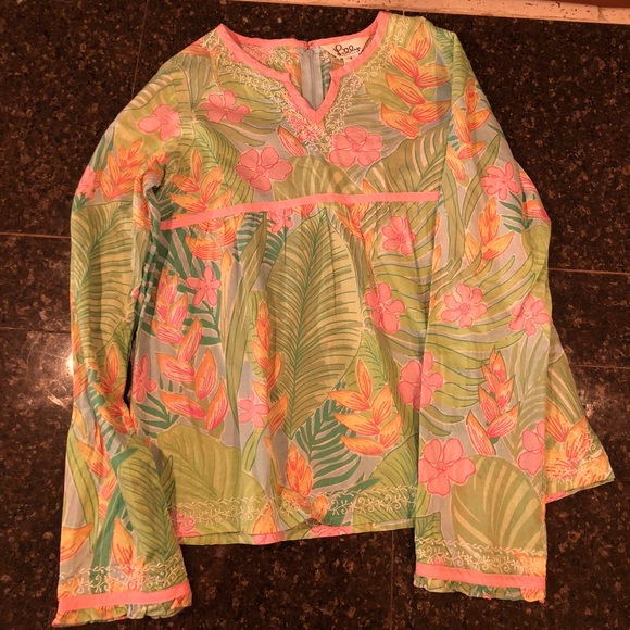 Lilly Pulitzer Girls Top - Picture 1 of 3
