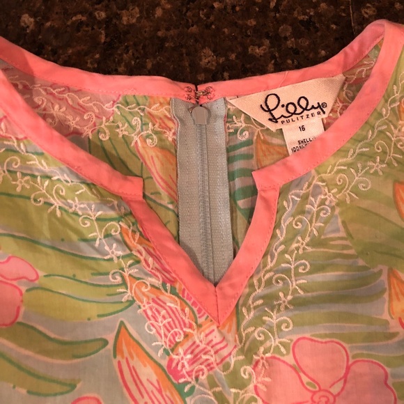Lilly Pulitzer Girls Top - Picture 2 of 3