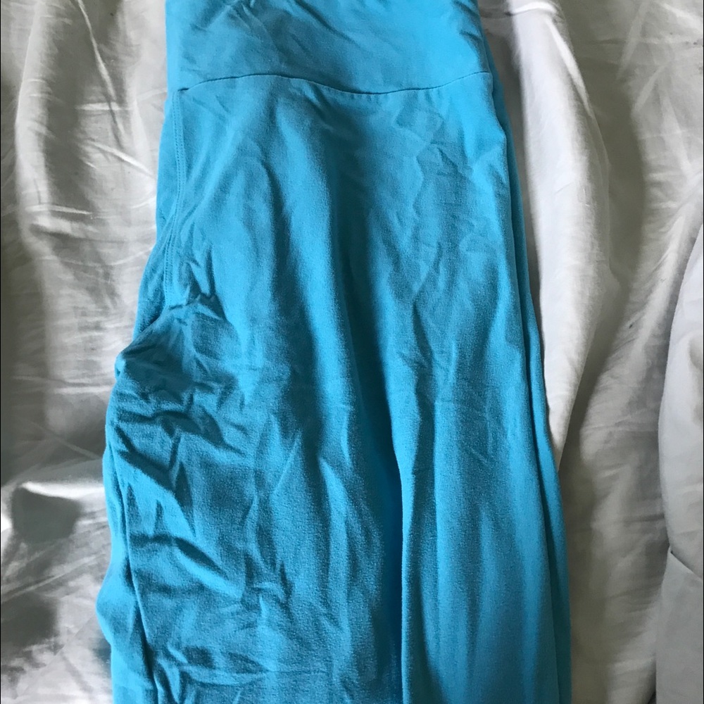 Blue TC Lularoe leggings