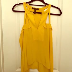 BCBGMAXAZRIA SLEEVELESS BLOUSE