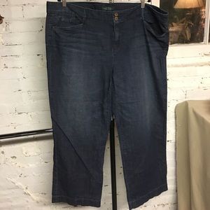 Ralph Lauren plus size wide leg jeans