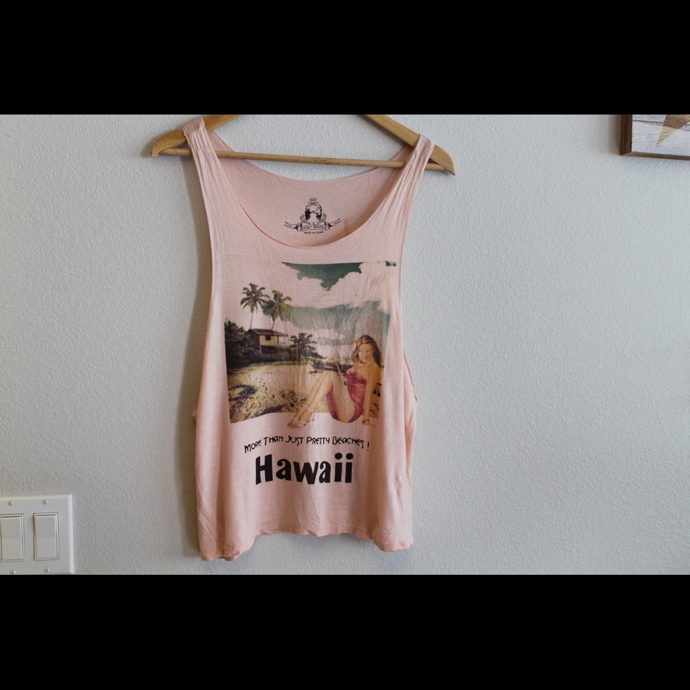 Hawaii casual tank tank