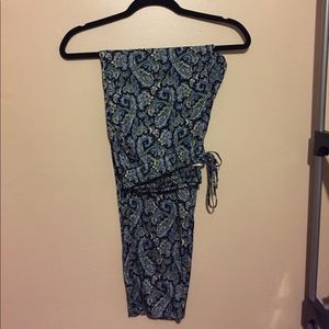 Paisley Print Pants