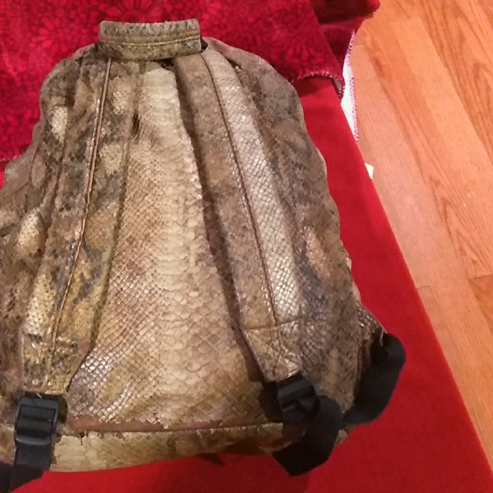 Snakeskin Backpack