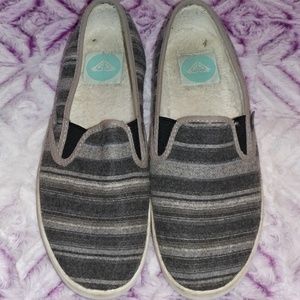 Roxy Stripped Loafers