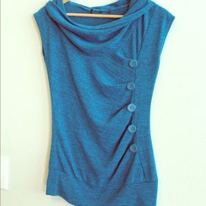 Navy blue super soft business Shirt.