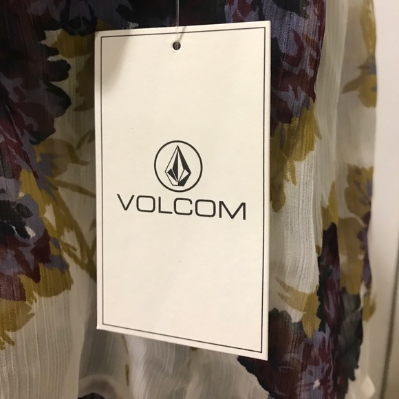 NWT Volcom canyon call floral print dress - Picture 5 of 8