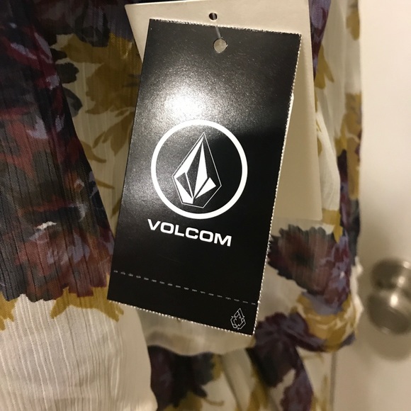 NWT Volcom canyon call floral print dress - Picture 7 of 8