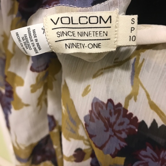 NWT Volcom canyon call floral print dress - Picture 8 of 8