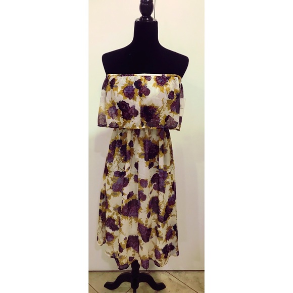 NWT Volcom canyon call floral print dress - Picture 2 of 8