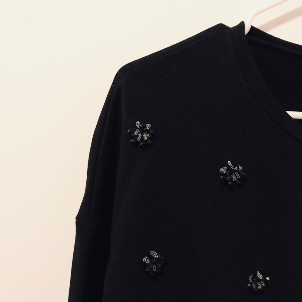 DKNY: Embellished Pullover