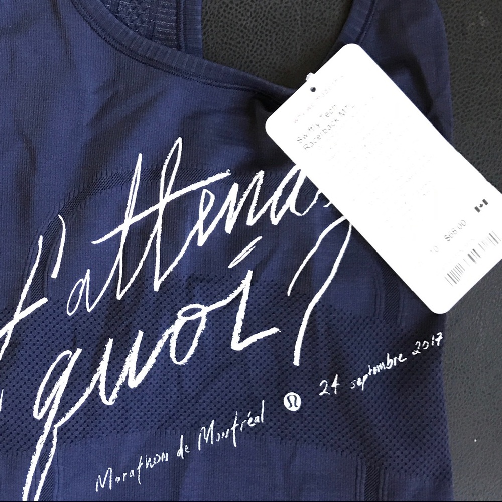NWT Lululemon limited edition swiftly tank 10