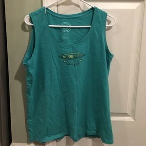 Women’s life is good tank top.
