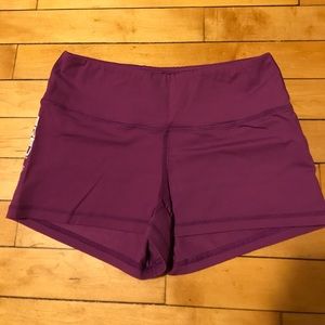 Redline purple booty shorts size 6