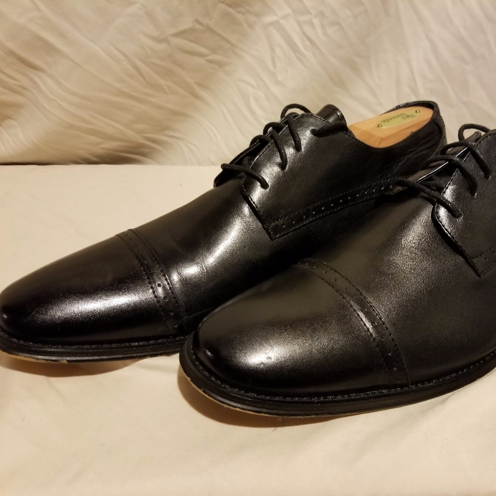 Asher Green Cap Toe Oxfords