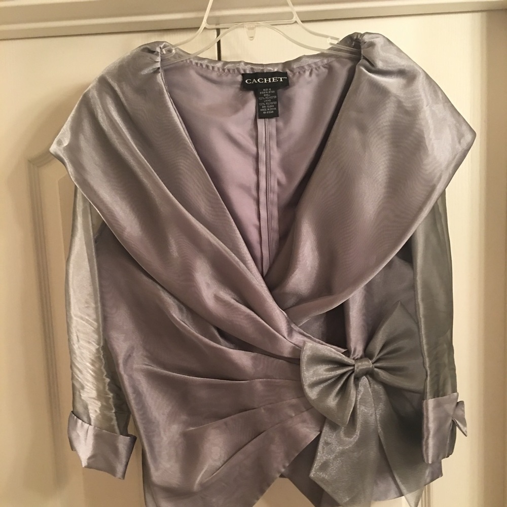 Beautiful Silver Cachet Semi or Formal ensemble.