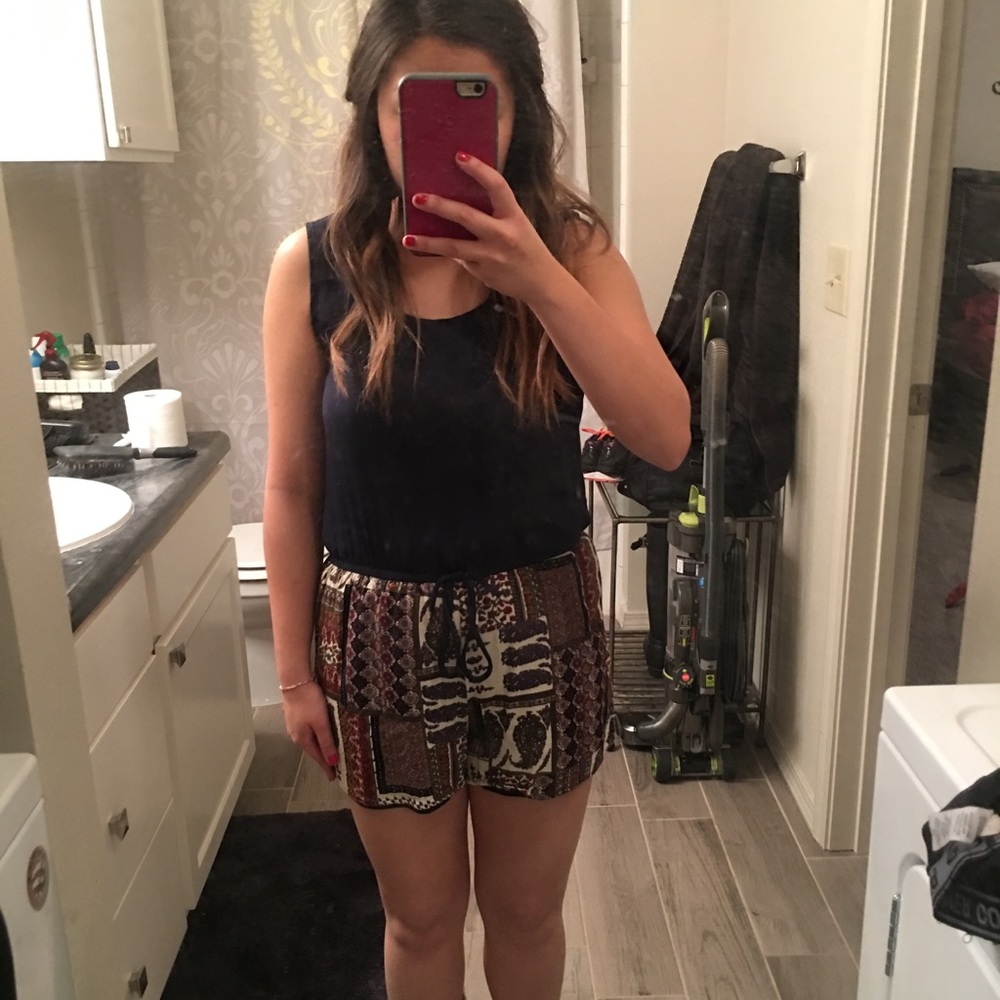 Fun Aztec designed romper