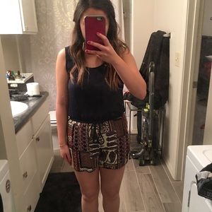 Fun Aztec designed romper