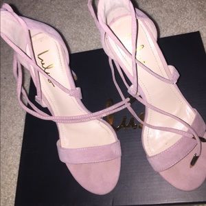 Aimee Rose Suede Heels