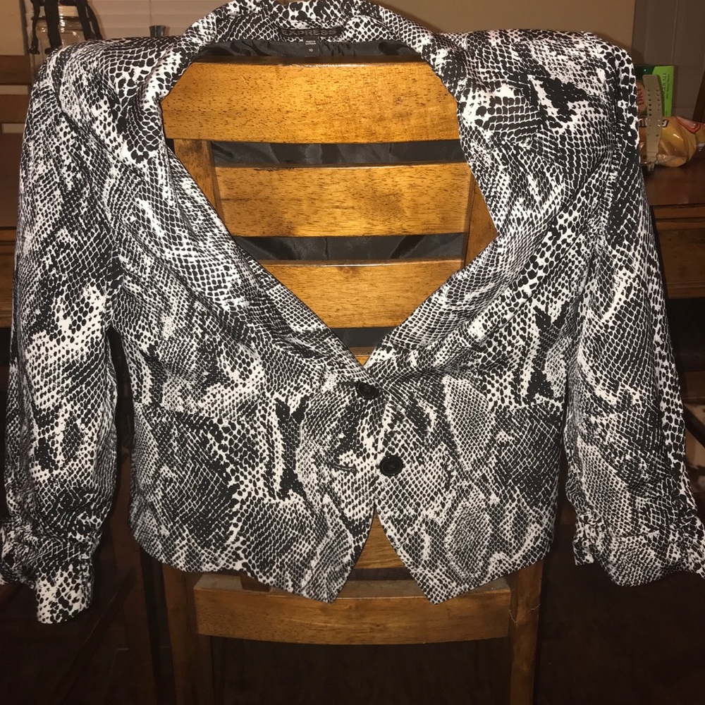 Express black blazer
