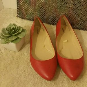 Old Navy Red Flat Shoe