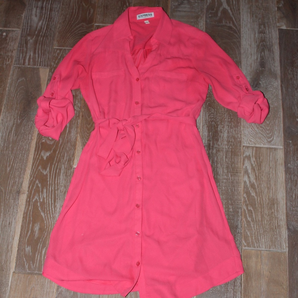 Express Portofino Shirt Dress